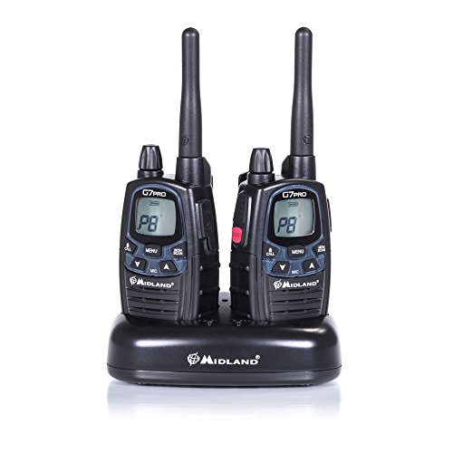 Radio per cuffia micro Radio PMR/LPD Midland G7 PRO “OLD VERSION” set con 2 pezzi Codice C1090