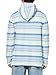 Lucky Brand Men's Stripe Baja Hoodie, Multi Blue, X-Large