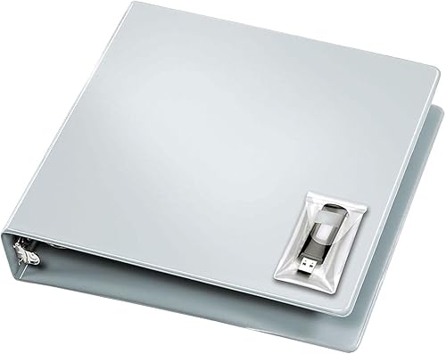 Miniatura 2 de Cardinal HOLDit! - Bolsillos para unidad USB, 3-1/2 x 2 pulgadas, transparente, 6 bolsas (21140)