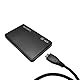 Logilink UA0256 6,35 cm (2,5 Zoll) Festplattengehäuse (SATA, USB 3.0) schwarz