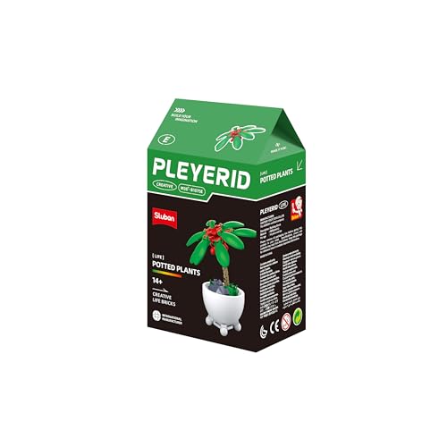 Bloques de construcción de plantas en macetas Sluban M38-B1075 5