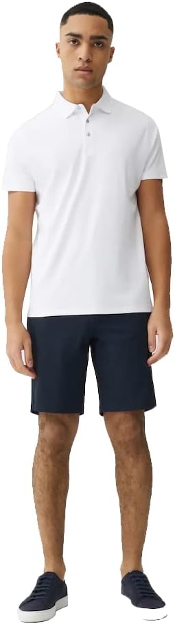 Robert Barakett Men's Pima Cotton Short Sleeve Honeycomb Collar Polo Shirt - Image 3