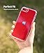 Ringke Fusion for iPhone SE Case [Always Look Classy] UV Coating for Scratch & Discoloration Resistant, Shockproof Air Pockets - Clear