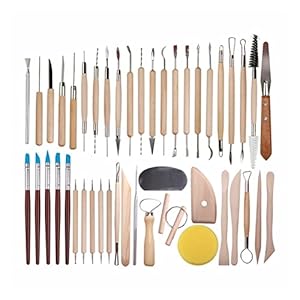 Multifunctioneel Keramische klei gereedschap set polymeer klei gereedschap aardewerk gereedschap set houten aardewerk sculpting klei reiniging tool set tool sculptuur voor kleiaardewerk, doe-het-zelf