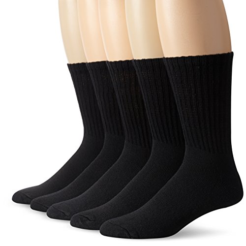 Fruit Of The Loom Men's 5 Pack Crew Socks