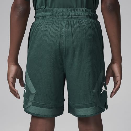 Jordan MJ Advanced Sport Big Kids' Dri-FIT Statement Diamond Shorts (Oxidized Green, 95D366-EI8) Size X-Large3
