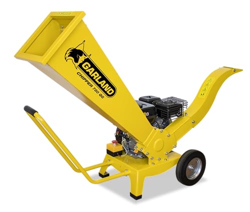 GARLAND CHIPPER 780QG-V23 – Biotrituradora gasolina 4T, 212 cc, 5,8 CV, tritura ramas hasta 6 cm,...