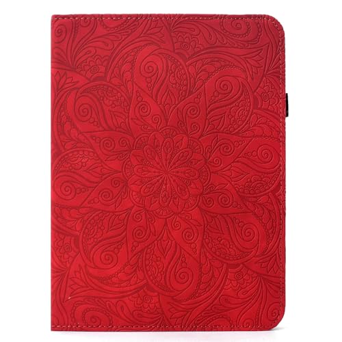 Coque iPad mini 7 rouge rotative fine anti-rayures 8.3" - 2
