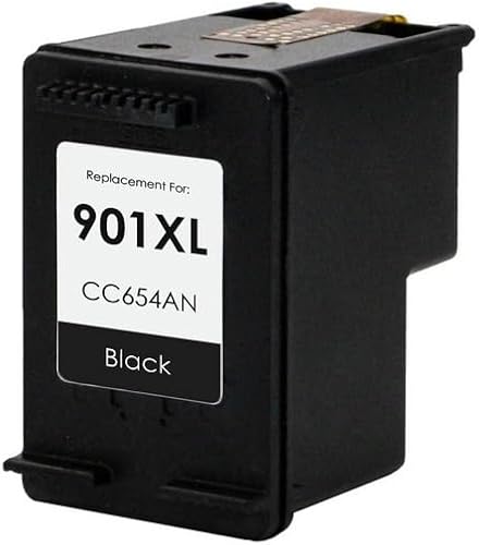 901XL Black High Yield Ink Cartridge for HP Officejet J4660, J4580, 4500, HP901, J4580 J4660 J4680 series Printers - Compatible