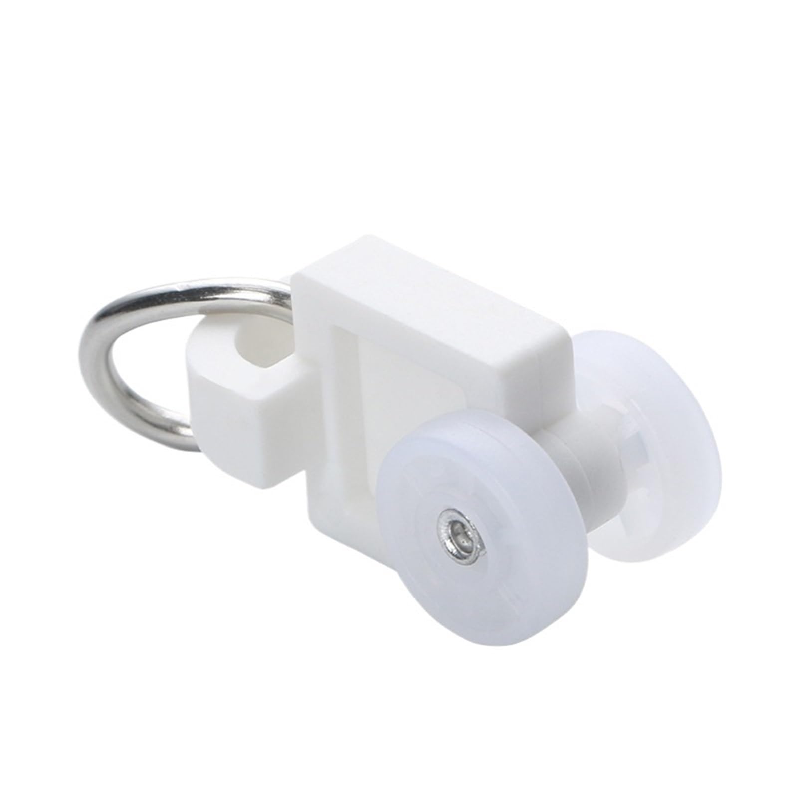 Xinglongs Curtain Track Rollers 20-200pcs Curtain Runners Home rails hook General Pulley Electronic Accessory for Old S Rails For Window Shower Curtain Tracks(100pcs runners)