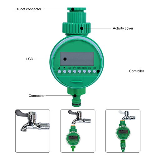 Automatic Electric Water Timer Irrigation Timer Controller Home Garden Irrigation Equipment #TOP3
