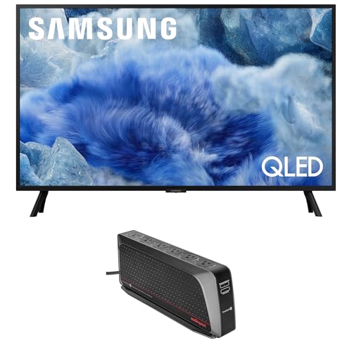 Samsung QN32Q8FAAFXZA 32 Inch Class QLED Q8F 4K Vision AI Smart TV with an AudioQuest PowerQuest2 Power Filter/Surge Protector 6 Outlet (2025)