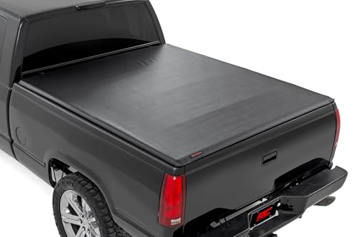 Rough Country Soft Roll Up Truck Bed Tonneau Cover for