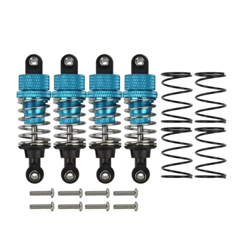 Amortisseurs Tamiya M-05 en aluminium bleu pour voiture RC crawler