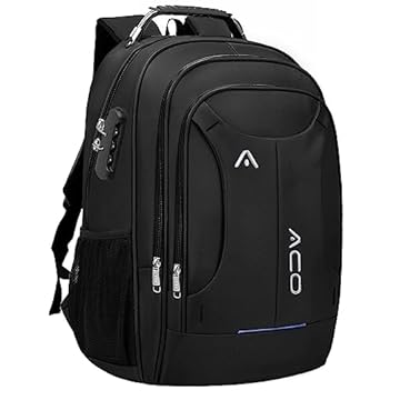 Mochila Bolsa Masculina Feminina Notebook Reforçada Anti Furto Semi Impermeável Escolar Faculdade Trabalho Viagem Resistente Executiva Cabo De Aço Saída Usb SAÍDA Fone DE OUVIDO (PRETO)