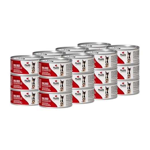 Nulo Small Breed Grain-Free Lamb & Sweet Potato Recipe Adult Wet Canned Dog Food 5.5 Ounce, 24 Cans