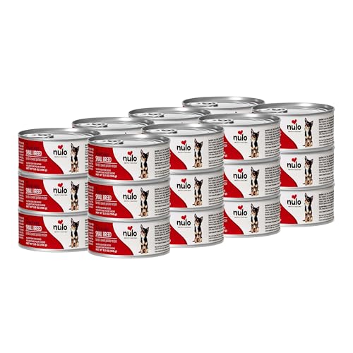 Image of Nulo Small Breed Grain-Free Lamb & Sweet Potato Recipe Adult Wet Canned Dog Food 5.5 Ounce, 24 Cans