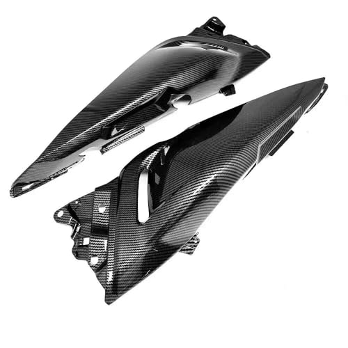 Carénage latéral TMAX 530 habillage arrière de selle finition carbone brillant