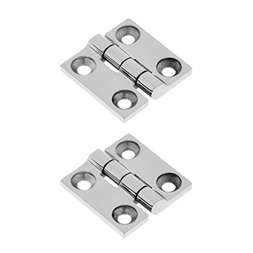 Preisvergleich Produktbild (2 Stück Packung) Edelstahlscharniere Edelstahl Scharnier Türscharnier Boot Möbel Fenster Schrank Scharnier