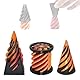 Sudnsadaks 3Pcs Impossible Cone, 3D Spiral Cone Fidget Toy, Pyramid Spirale Spielzeug Passthrough Sculpture, Unmögliche Spiralkegel Pyramide, Anxiety Relief Anti Stress Spielzeug für Kinder Erwachsene