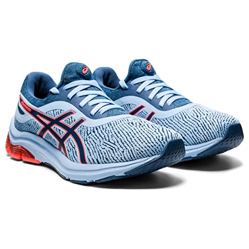 ASICS Women's Gel-Pulse 12 Mesh Knit Running Shoes, 9.5, Grand Shark/Grand Shark