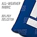 YouTheFan Officially-Licensed NFL New York Giants Set of 4 Cornhole Bags - All Weather Regulation 6” x 6” Size - 16oz Weight - Designed in USA