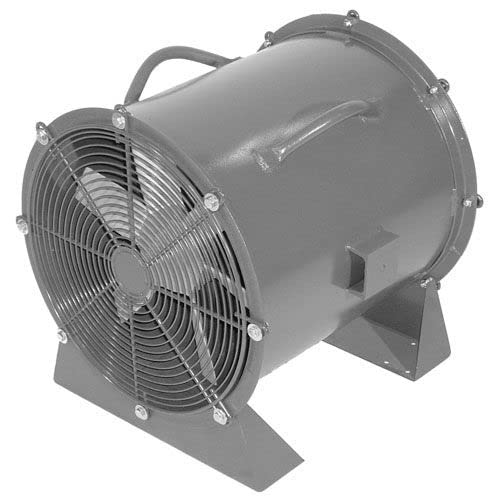 24" Steel Propeller Fan With Low Stand 1/3 HP 5430 CFM by Americraft – 20"L x 24"W x 27.5"H, Alloy Steel, Model 24DSL-1/3L-1-TEFC