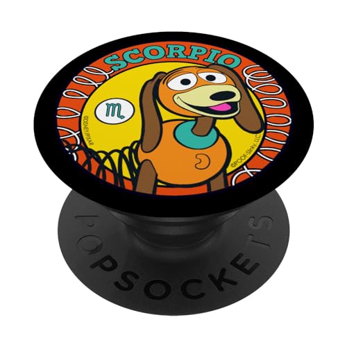 PopSockets Disney and Pixar's Toy Story Slinky Dog Scorpio Zodiac Supporto e Impugnatura per Smartphone e Tablet