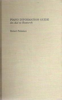 Hardcover PIANO INFORMATION GUIDE An Aid to Research Book
