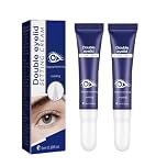 2PCS Eye Lid Lift for Hooded Eyes, Eyelid Lifting Cream, Instant Eye Lift for Sagging Eyelid, Double Eyelid Shaping Cream, Long Lasting and Waterproof Eyelid Cream
