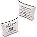 CMNIM Motorcycle Gifts for Her Just a Girl Who Loves Motorcycles Makeup Bag Motorcycle Biker Girl Woman Rider Gifts (Motorcycles Makeup Bag)