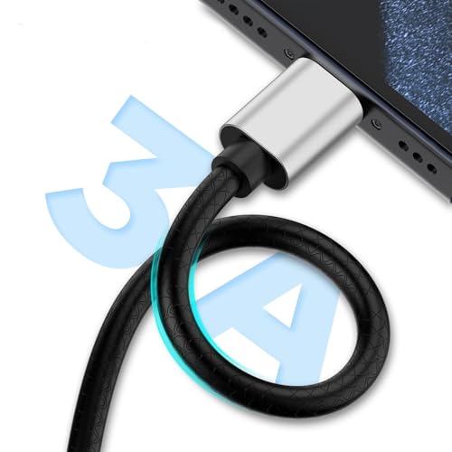 Image of USB Type C Cable 10ft, [2 Pack] USB A 2.0 to USB-C 10 ft Type C Fast Charger Extra Long Durable TPE USBC to USBA Cord for iPhone 17 /16 /15 Pro Plus Pro Max Samsung Galaxy A10 /A20 /A51 /S10 /S9 Plus /Note 9