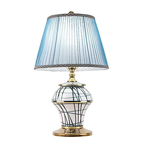 Lampe de table de chevet concises modernes bureau à domicile luminaire salon céramique