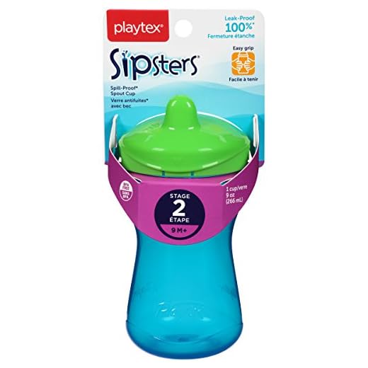 Playtex Sipsters Stage 2 Spout Sippy Cups - 9 Ounce