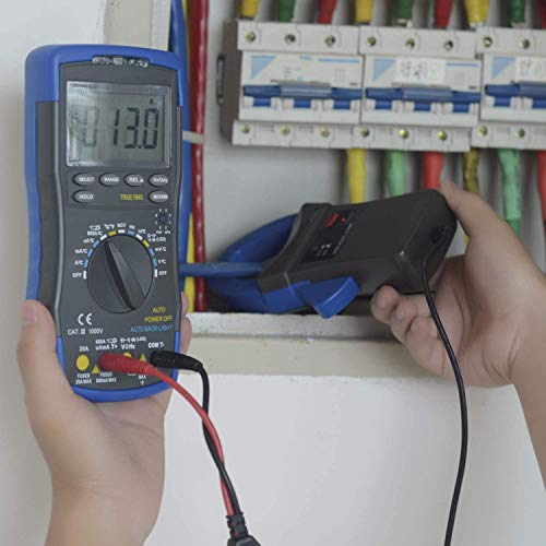 Annmeter Handheld Ac/Dc Current Clamp Probe Adaptor, An-605A Dmm Accessory For Digital Multimeter With Test Lead #TOP6