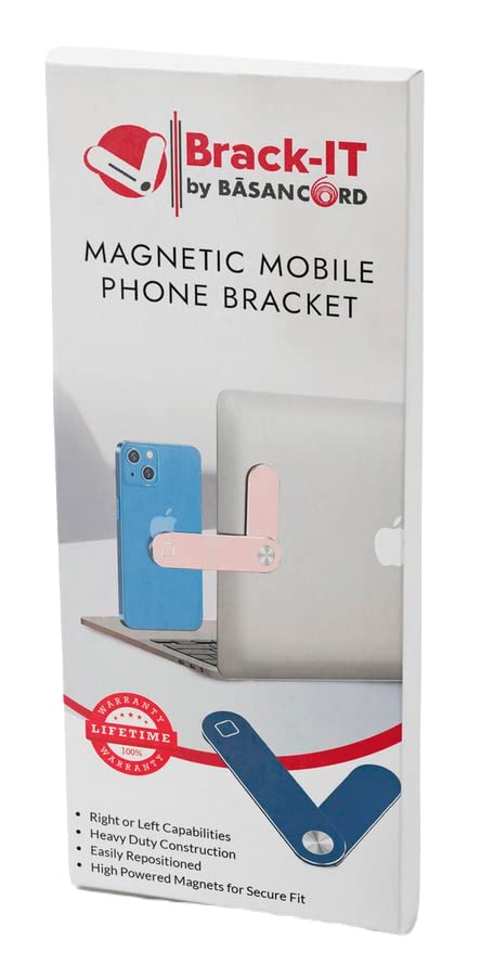 Silver - Brack-IT Computer Phone Mount