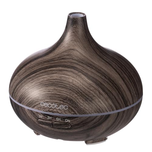 Miniatura 2 de Cecotec Humidificador Ultrasónico Con Difusor De Aromas Pure Aroma 300 Yin Grey. Depósito De Hasta 300ml, 7 Colores Led Ajustables, Temporizador 10h, Ultrasilencioso, Función De Aromaterapia