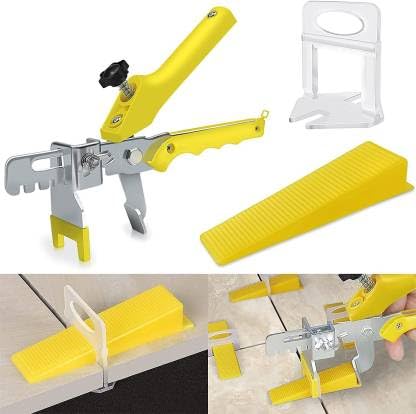 FLAMINGO ENTERPRISE Tile Leveling System 300-Piece Tile Spacers Clips and 100-Piece Reusable Wedges Non-magnetic Engineers Precision Level | 20 cm (B0CV3SVS5V) Amazon Price History, Amazon Price Tracker