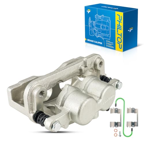 Image of PHILTOP Front Right Brake Caliper for 2008-2018 Chevrolet Silverado 1500 | Fit for 2008-2018 GMC Sierra 1500, 2008-2020 Chevrolet Tahoe, 2008-2020 GMC Yukon, 2015-2020 Chevrolet Suburban, 18-B4918A