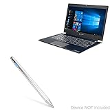 BoxWave Stylus Pen Compatible with Dynabook Portege X30 - AccuPoint Active Stylus, Electronic Stylus with Ultra Fine Tip - Metallic Silver