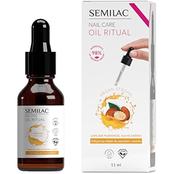 Semilac Oliwka Do Manicure Odżywczy Olejek Do Paznokci I Skórek 11ml