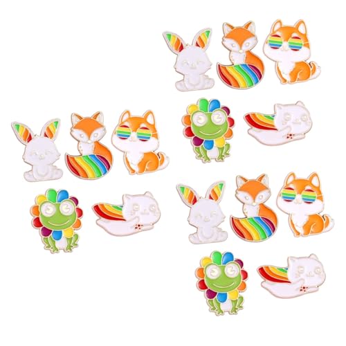 Broches animaux émail de décoration pour chapeaux et vestes fantaisie