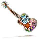 Seeka Sparkling Acoustic Folk Guitar Pin - P0764