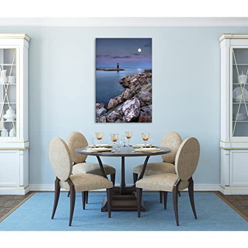 Tableau nature 80x120 cm deco murale phosphorescente DCL066-2 - 3