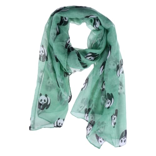 Vacation Bufandas Shawl Women Scarf Voile Scarves Voile Scarf Panda Yarn