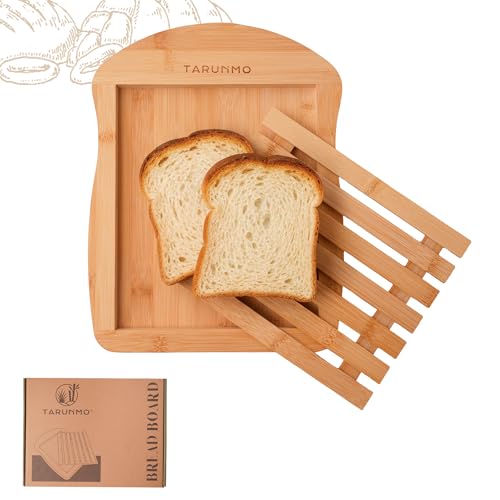 TARUNMO Bamboo Bread Board
