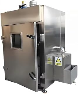 Commercial Electric Smoker Oven for BBQ Restaurants Professional Stainless Steel Meat Smoker for Bulk Brisket and Rib Smoking