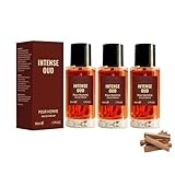 Parfum Herren, Sandelholzduft, Natürlicher Aromaextrakt für Herren, Elegantes Eau de Parfum,Duft Langanhaltend,Holzig-warm & maskulin,für verschiedene Anlässe, Vegan (3pc, 150ml)
