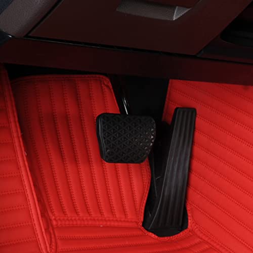 Tapis de sol de voiture personnalisés en cuir pour Peugeot 3008 Habitacle Luxe 2013-2019