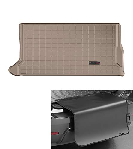 Tapis coffre Land Cruiser J150 protection pare-chocs beige